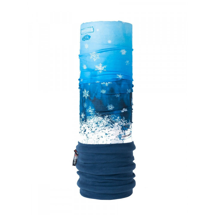 Бафф 4FUN Polartec Antarctida Snow/Nautical Blue