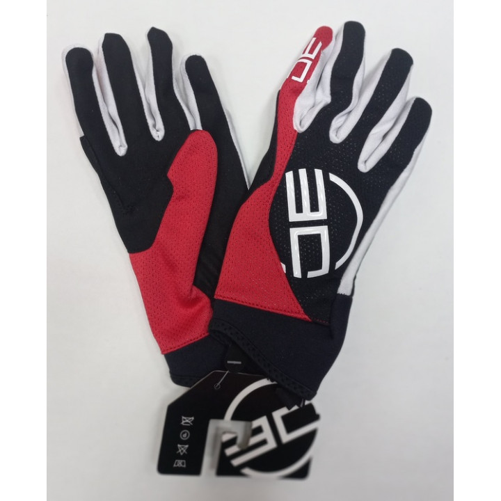Перчатки DE Racing Black/Red