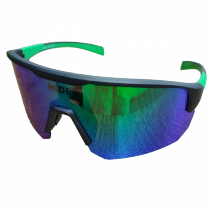 Очки HIDE Links, black/green