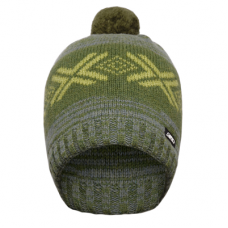 Шапка KV+ VENTO green/yellow 27A08.106