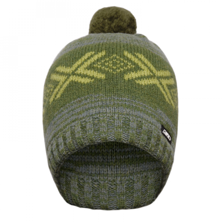 Шапка KV+ VENTO green/yellow 27A08.106