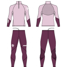 Комбинезон KV+ LAHTI lilac/dark purple