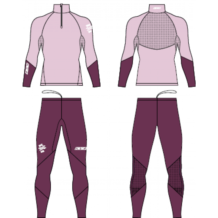 Комбинезон KV+ LAHTI lilac/dark purple