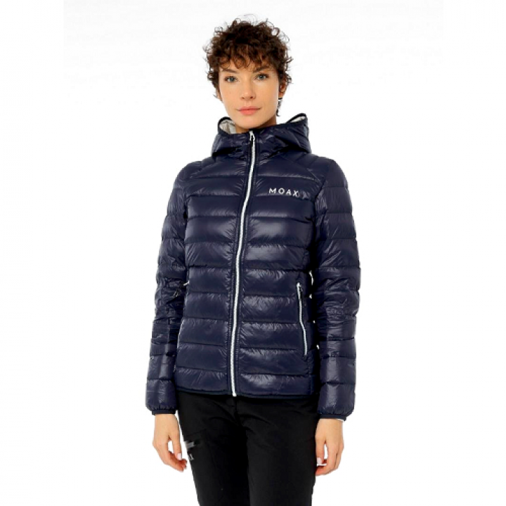 Куртка пуховая Moax Igora light 2.0 жен. чернично-синий