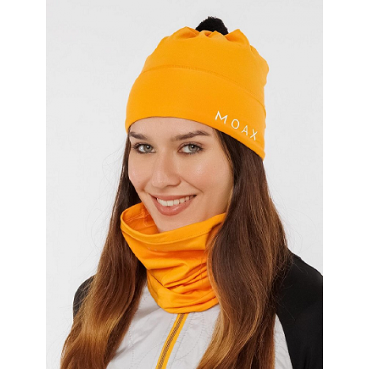 Шапка Moax Tauri Stretch абрикос OS