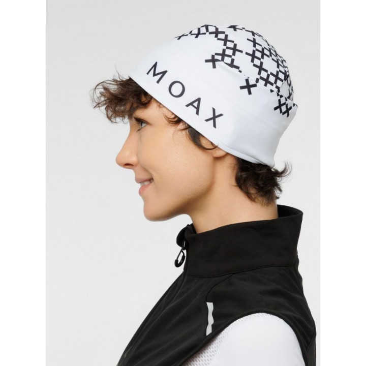 Шапка Moax Race белый принт