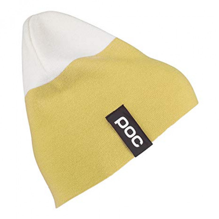 Шапка POC 2 Colored Beanie Yellow/Hydrogen White (One Size)