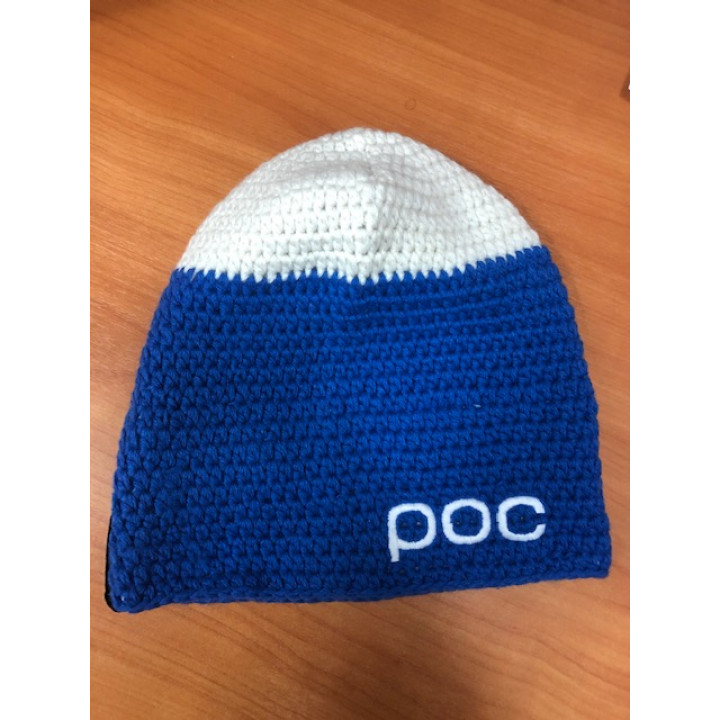Шапка POC Crochet Beanie Blue/White (One Size)