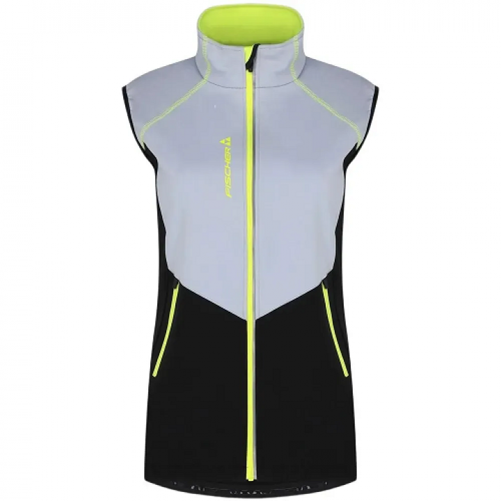 Жилет жен. FISCHER Softshell Warm (серый)