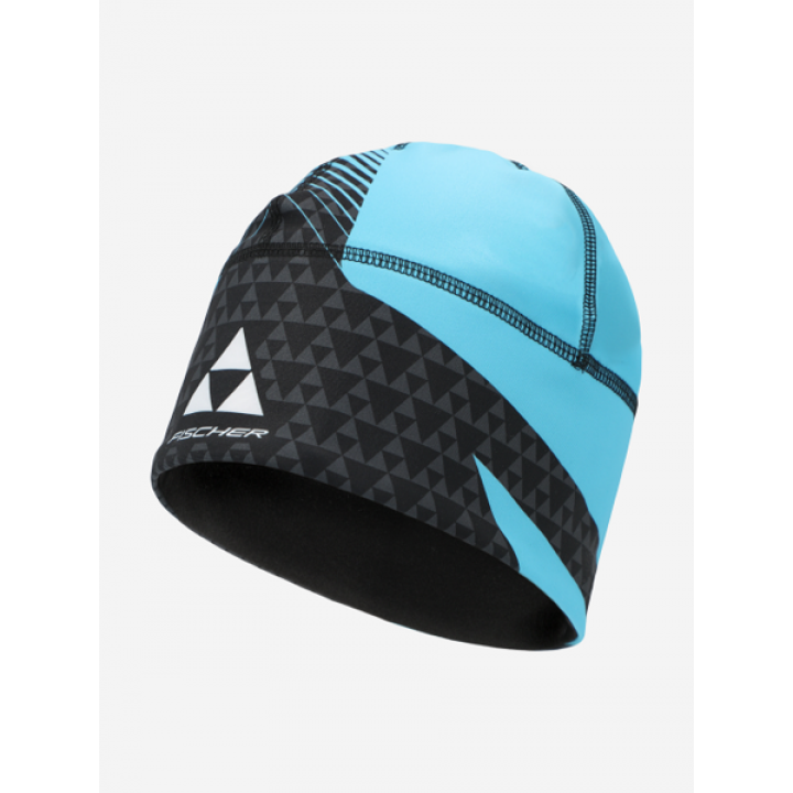 Шапка FISCHER Race (черно-бирюз)