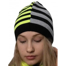 Шапка FISCHER Sides (черн.-сер.)