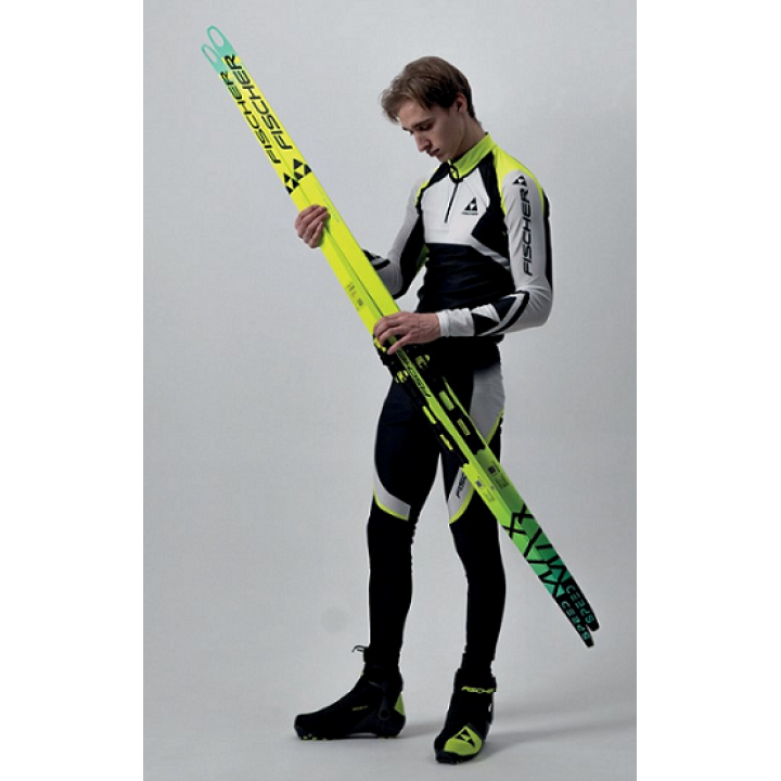 Гоночный комбинезон FISCHER Nordic (черно-лим.)