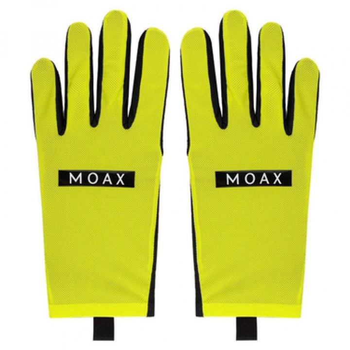 Перчатки Moax Air mesh лимонный