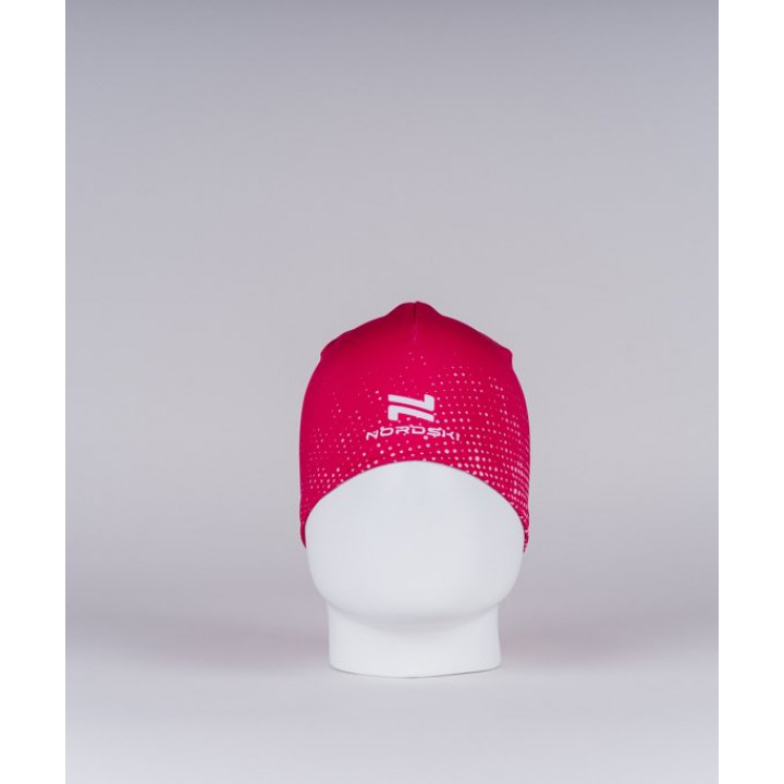 Шапка гоночная Nordski Pro Fuchsia/Candy Pink (OS)
