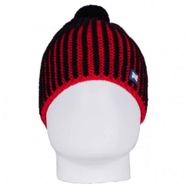 Вязанная шапка Nordski Wool Black/Red