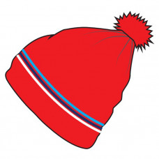 Вязанная шапка Nordski Frost Red