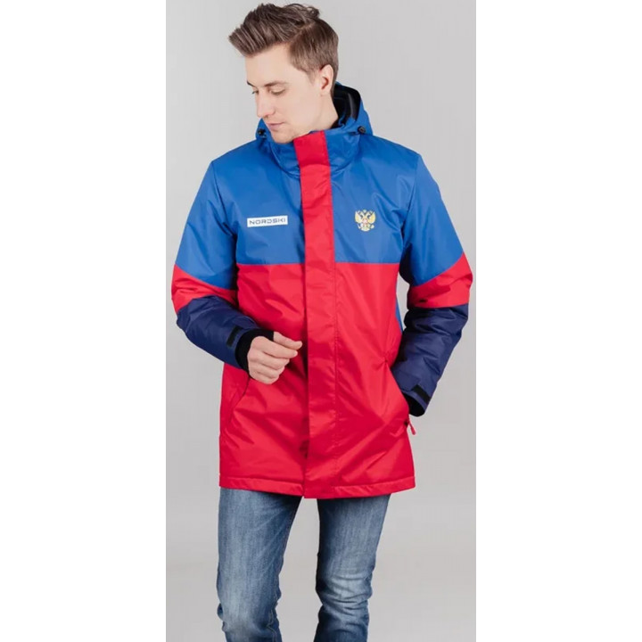 Утепленная куртка Nordski Casual True Blue/Red