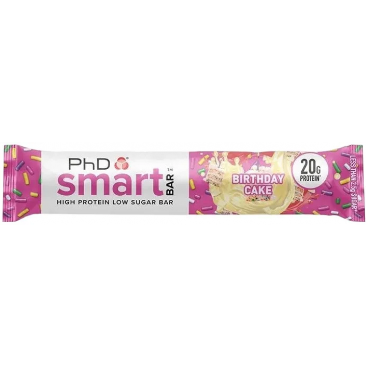 Батончик PhD Smart Bar (праздничный торт) 64гр