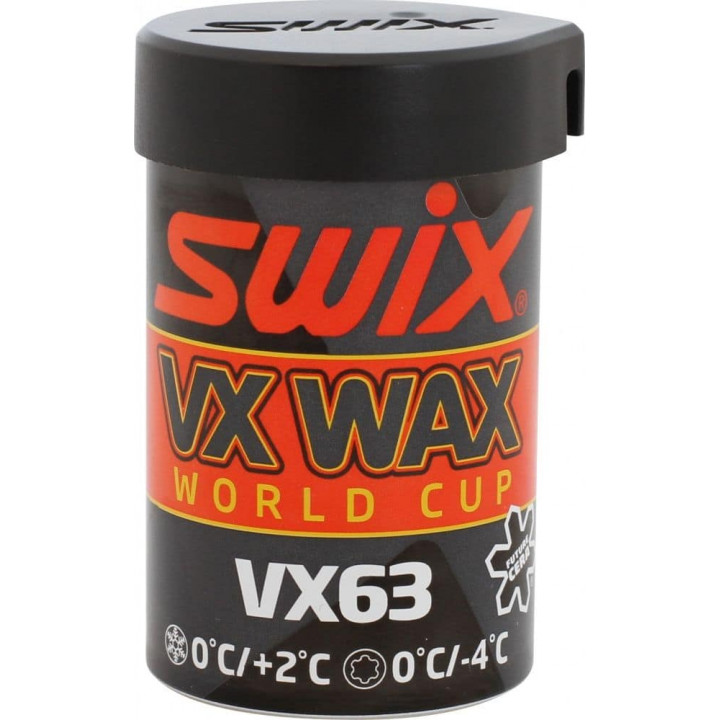 Мазь SWIX VX63 VX WAX (new0С/+2C/old 0C/-4C)