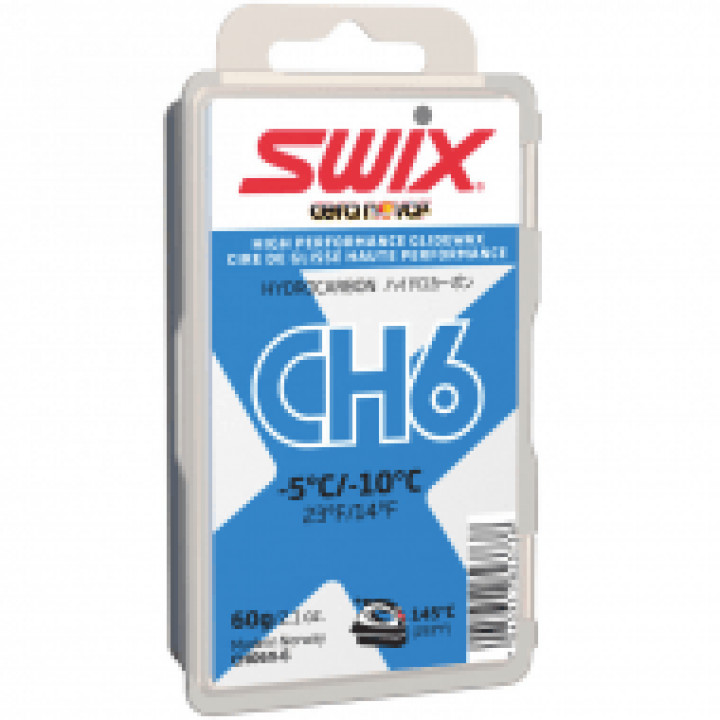 Мазь скольжения SWIX CH6X Blue 60гр (-5С/-10C)