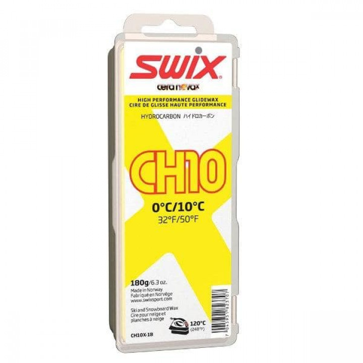 Мазь скольжения SWIX CH10X Yellow 180гр (0С/+10C)
