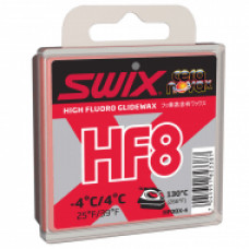 Мазь скольжения SWIX HF8X Red 40гр (+4С/-4C)