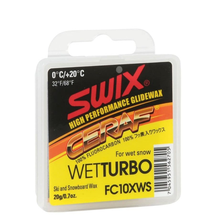 Прессовка SWIX FC10XWS Cera F Wet Turbo (0C/+20C)
